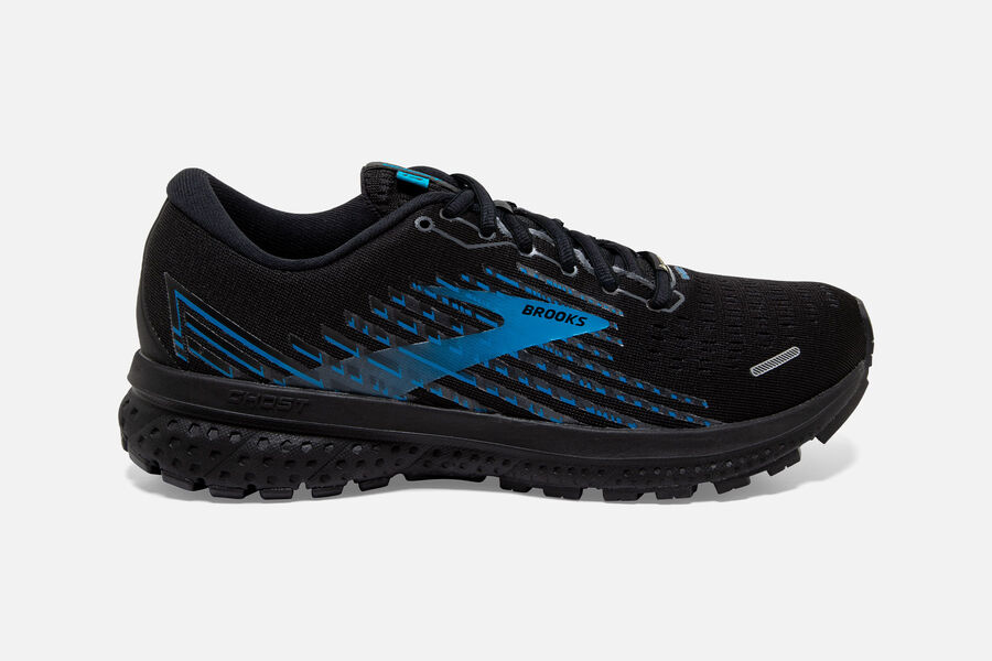 Brooks Ghost 13 Gtx Road Löparskor Herr - Svarta/Blå - 2136-MAXLC